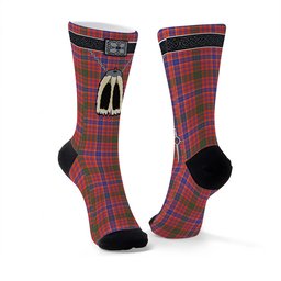 ScotsTee Shop Scottish MacRae Ancient Clan Highland Kilt Sporran Tartan Socks