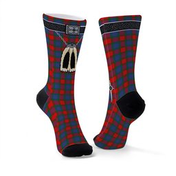 ScotsTee Shop Scottish Mar Clan Highland Kilt Sporran Tartan Socks
