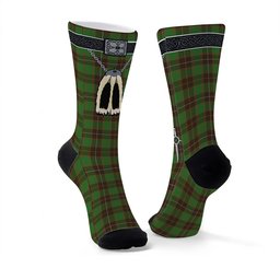 ScotsTee Shop Scottish MacPhee Hunting Ancient Clan Highland Kilt Sporran Tartan Socks