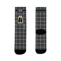 ScotsTee Shop Scottish McCandlish Dress Grey Clan Highland Kilt Sporran Tartan Socks