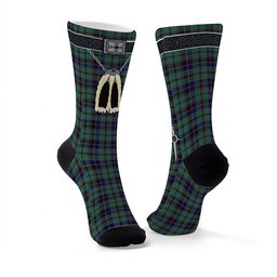 ScotsTee Shop Scottish Stephenson Clan Highland Kilt Sporran Tartan Socks
