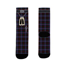ScotsTee Shop Scottish Nairn Clan Highland Kilt Sporran Tartan Socks