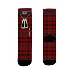 ScotsTee Shop Scottish MacSwan Clan Highland Kilt Sporran Tartan Socks