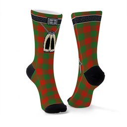 ScotsTee Shop Scottish Moncreiffe Ancient Clan Highland Kilt Sporran Tartan Socks