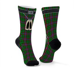 ScotsTee Shop Scottish McGeachie Clan Highland Kilt Sporran Tartan Socks