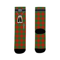 ScotsTee Shop Scottish Moncrieff Ancient Clan Highland Kilt Sporran Tartan Socks