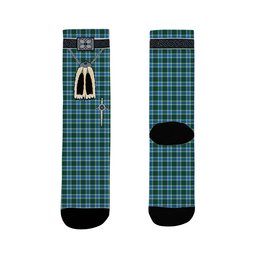 ScotsTee Shop Scottish Robinson Barbara Ann Clan Highland Kilt Sporran Tartan Socks