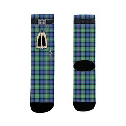 ScotsTee Shop Scottish Sutherland Old Ancient SC Clan Highland Kilt Sporran Tartan Socks