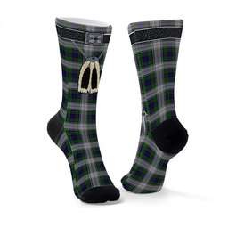 ScotsTee Shop Scottish Murray of Atholl Dress Clan Highland Kilt Sporran Tartan Socks