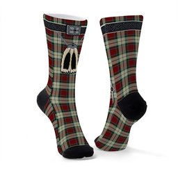 ScotsTee Shop Scottish Rose White Dress Clan Highland Kilt Sporran Tartan Socks