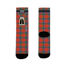 ScotsTee Shop Scottish Sinclair Ancient Clan Highland Kilt Sporran Tartan Socks