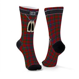 ScotsTee Shop Scottish Sinclair Clan Highland Kilt Sporran Tartan Socks