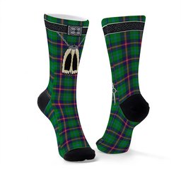 ScotsTee Shop Scottish Young Modern SC Clan Highland Kilt Sporran Tartan Socks
