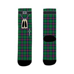 ScotsTee Shop Scottish Young Modern SC Clan Highland Kilt Sporran Tartan Socks