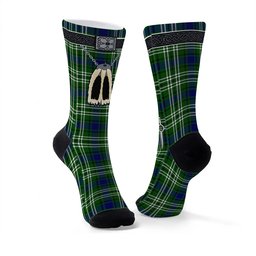 ScotsTee Shop Scottish Mow Clan Highland Kilt Sporran Tartan Socks
