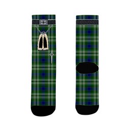 ScotsTee Shop Scottish Mow Clan Highland Kilt Sporran Tartan Socks