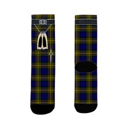 ScotsTee Shop Scottish Muir Clan Highland Kilt Sporran Tartan Socks