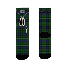 ScotsTee Shop Scottish Rollo Clan Highland Kilt Sporran Tartan Socks