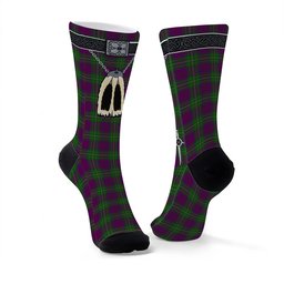 ScotsTee Shop Scottish Singh Clan Highland Kilt Sporran Tartan Socks
