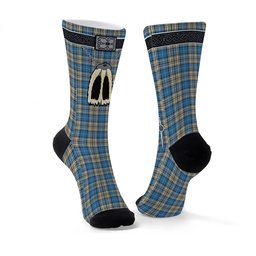 ScotsTee Shop Scottish Napier Ancient Clan Highland Kilt Sporran Tartan Socks