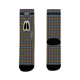ScotsTee Shop Scottish Norvill Clan Highland Kilt Sporran Tartan Socks