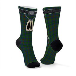 ScotsTee Shop Scottish Moncrieff of Atholl Clan Highland Kilt Sporran Tartan Socks