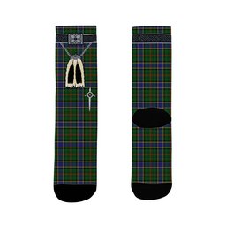 ScotsTee Shop Scottish Ogilvie Hunting 1 Clan Highland Kilt Sporran Tartan Socks