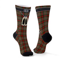 ScotsTee Shop Scottish MakGill Clan Highland Kilt Sporran Tartan Socks