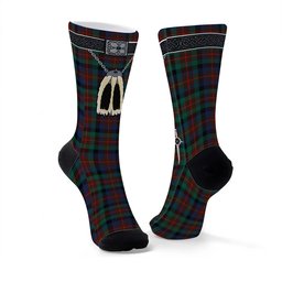 ScotsTee Shop Scottish Tennant Modern Clan Highland Kilt Sporran Tartan Socks
