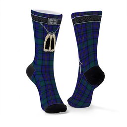 ScotsTee Shop Scottish Weir Ancient Tartan Clan Highland Kilt Sporran Tartan Socks