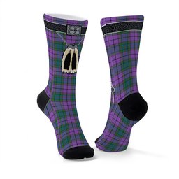 ScotsTee Shop Scottish Wardlaw Ancient Clan Highland Kilt Sporran Tartan Socks