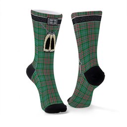 ScotsTee Shop Scottish Ralston USA Ancient Clan Highland Kilt Sporran Tartan Socks
