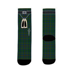 ScotsTee Shop Scottish Moncreiffe of Atholl Clan Highland Kilt Sporran Tartan Socks