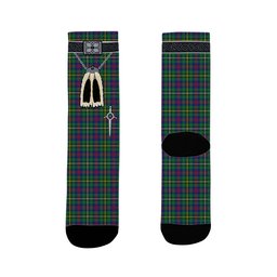 ScotsTee Shop Scottish Wood Modern Clan Highland Kilt Sporran Tartan Socks
