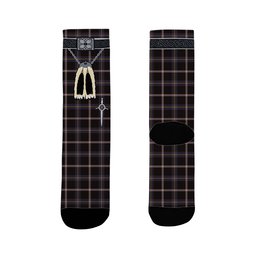 ScotsTee Shop Scottish Navy Dress Blue Clan Highland Kilt Sporran Tartan Socks
