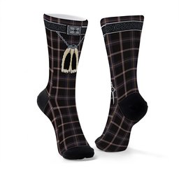 ScotsTee Shop Scottish Navy Dress Blue Clan Highland Kilt Sporran Tartan Socks