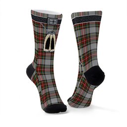 ScotsTee Shop Scottish Stewart Dress Clan Highland Kilt Sporran Tartan Socks