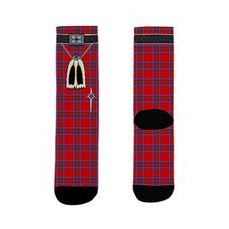 ScotsTee Shop Scottish Rait Clan Highland Kilt Sporran Tartan Socks