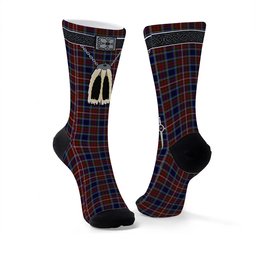 ScotsTee Shop Scottish Moon Georgia USA Clan Highland Kilt Sporran Tartan Socks