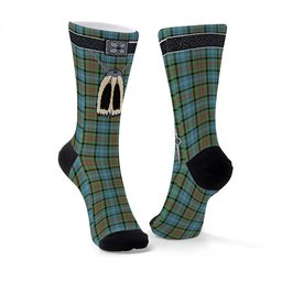 ScotsTee Shop Scottish Porterfield Clan Highland Kilt Sporran Tartan Socks