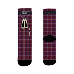 ScotsTee Shop Scottish Ruxton Hunting Clan Highland Kilt Sporran Tartan Socks