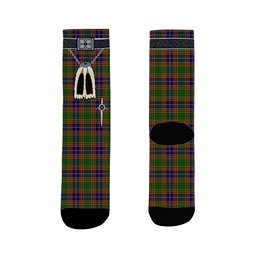 ScotsTee Shop Scottish Stevenson Old Clan Highland Kilt Sporran Tartan Socks