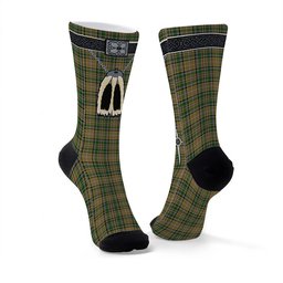 ScotsTee Shop Scottish O_Farrell Clan Highland Kilt Sporran Tartan Socks