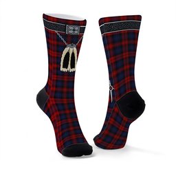 ScotsTee Shop Scottish McLaughlin Clan Highland Kilt Sporran Tartan Socks