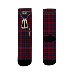 ScotsTee Shop Scottish McLaughlin Clan Highland Kilt Sporran Tartan Socks