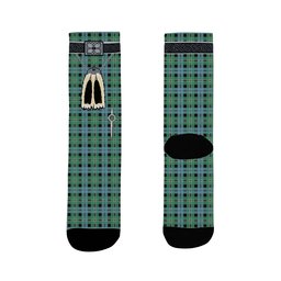 ScotsTee Shop Scottish Melville Modern Clan Highland Kilt Sporran Tartan Socks