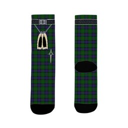ScotsTee Shop Scottish Sinclair Hunting VS Clan Highland Kilt Sporran Tartan Socks