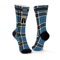 ScotsTee Shop Scottish Thompson Society Clan Highland Kilt Sporran Tartan Socks