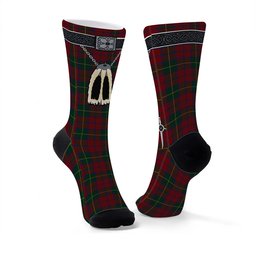 ScotsTee Shop Scottish McCarthy Old Clan Highland Kilt Sporran Tartan Socks