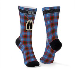 ScotsTee Shop Scottish Newton Clan Highland Kilt Sporran Tartan Socks
